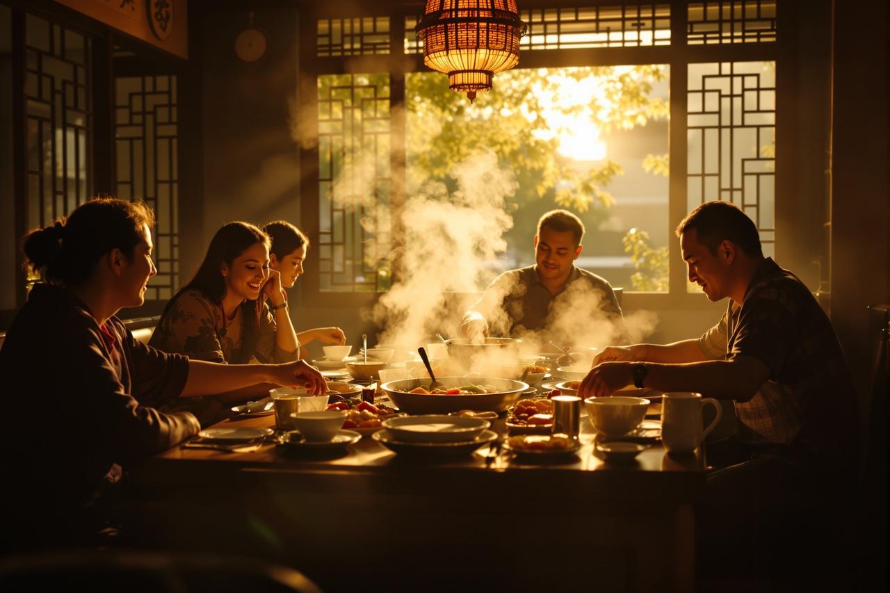 短剧资源网 - 河畔美食 · 舌尖上的温情
